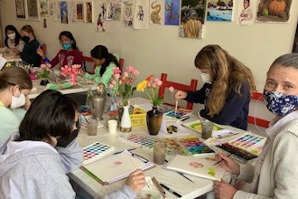 Watercolor 101 Art Camp (Ages 8-14)